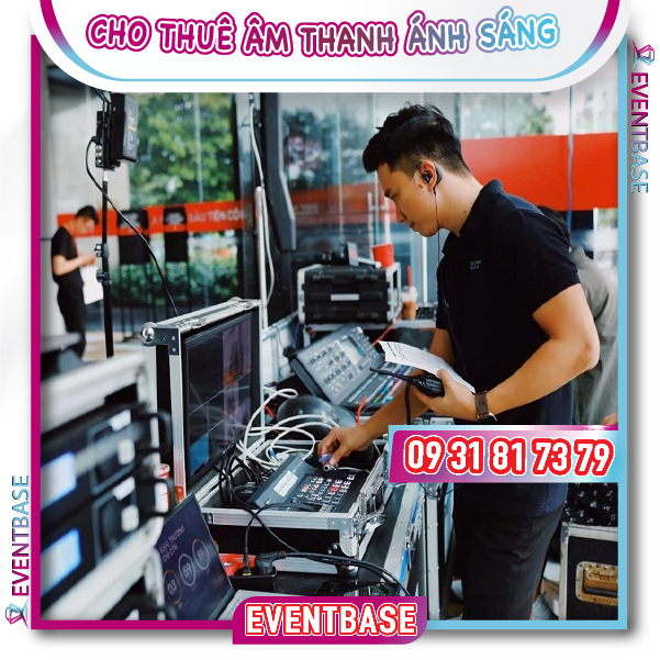 Kỹ thuật viên âm thanh, ánh sáng chuyên nghiệp