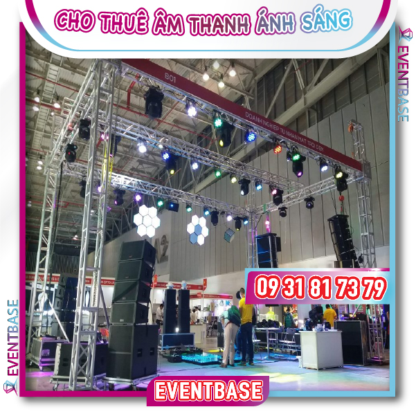 Cho thuê âm thanh ánh sáng sự kiện giá rẻ