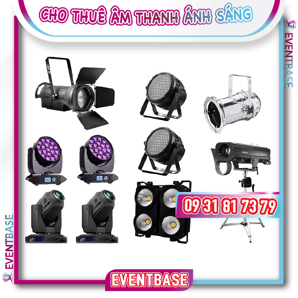 Thuê thiết bị ánh sáng sự kiện