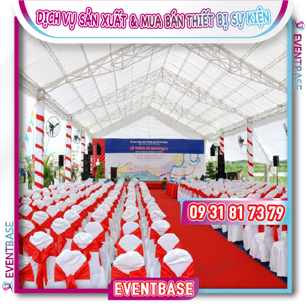 Dịch vụ sản xuất & mua bán thiết bị sự kiện