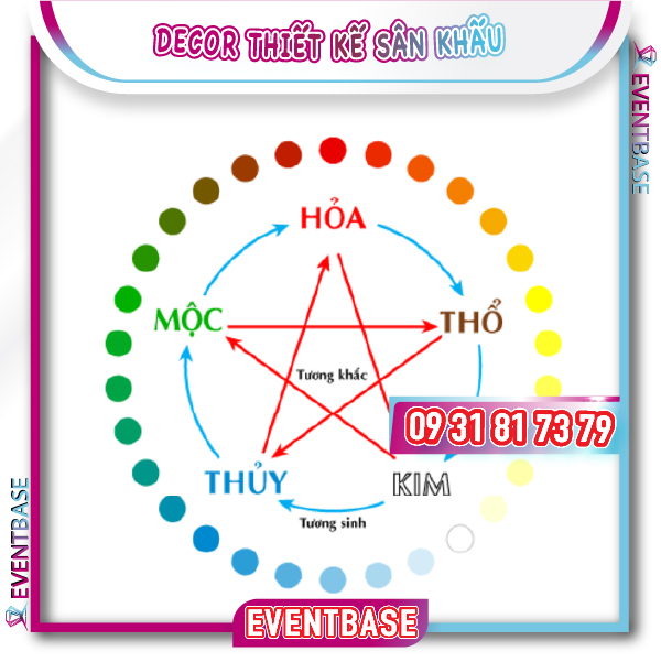 Màu sắc và phong thủy khi thiết kế sân khấu