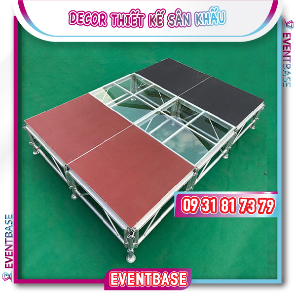 Sản xuất tấm module sân khấu lắp ráp