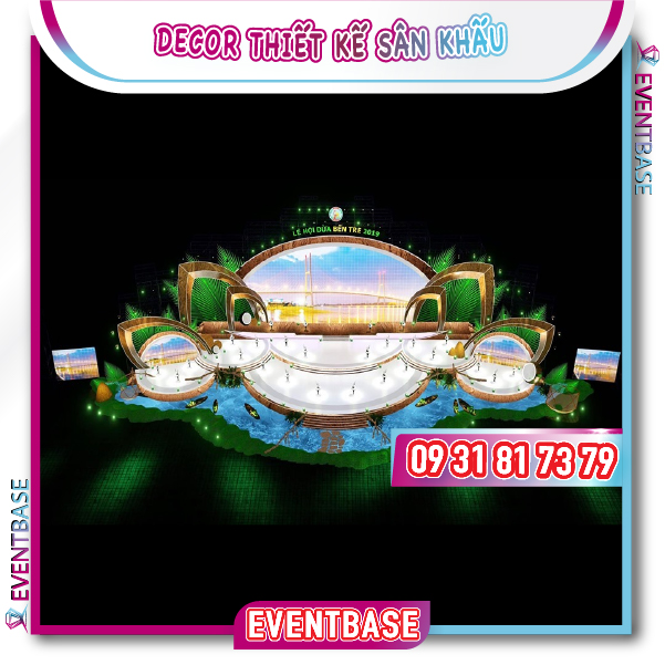 Thiết kế sân khấu đặc biệt festival