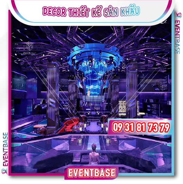 Thiết kế sân khấu quấn bar