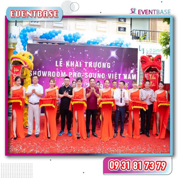Tổ chức sự kiện Lễ Khai trương uy tín, chuyên nghiệp