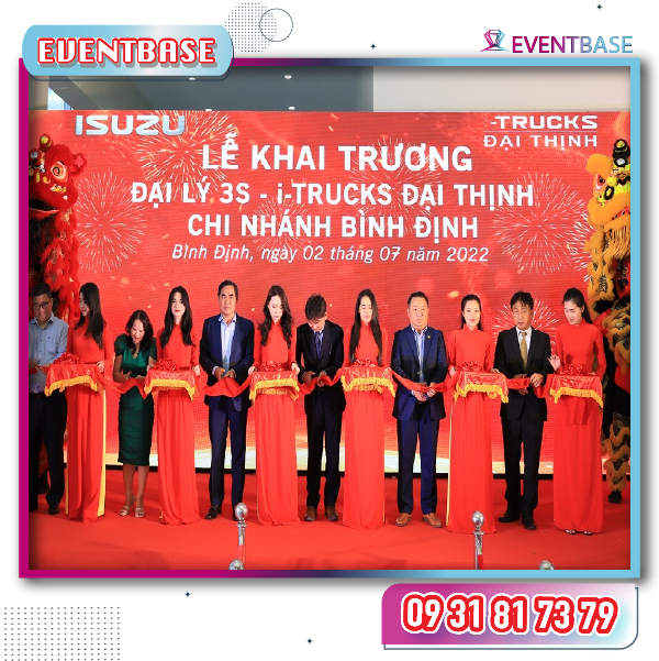 Tổ chức sự kiện Lễ Khai trương, Lễ Khánh thành trọn gói, chuyên nghiệp