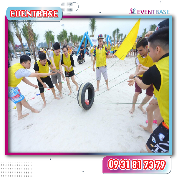 Tổ chức team buiding ngoài trời