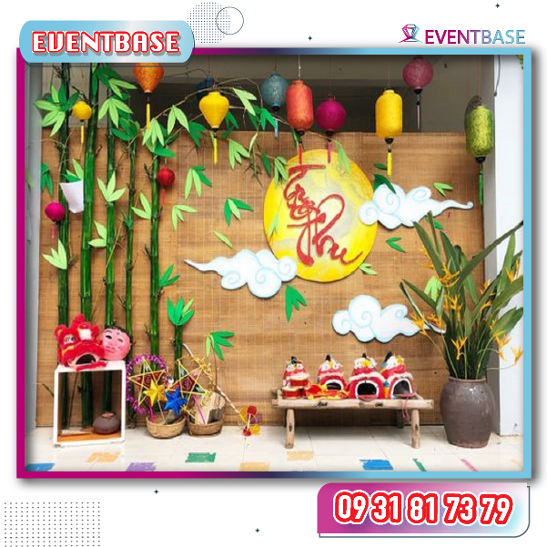 Background Trung Thu mầm non