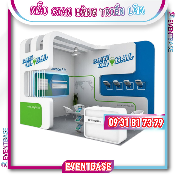 Dịch vụ gian hàng triển lãm hội chợ chuyên nghiệp