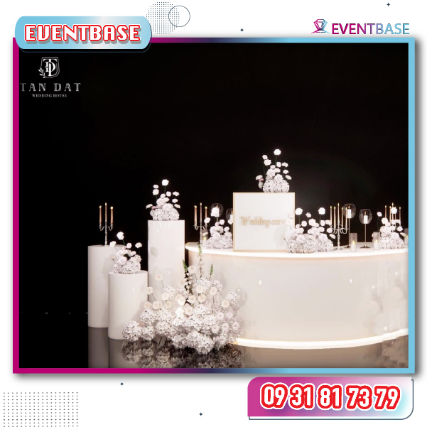 Xem lại ảnh trang trí decor wedding TĐH thiết kế cho chị V.H không khỏi khiến người khác đau lòng