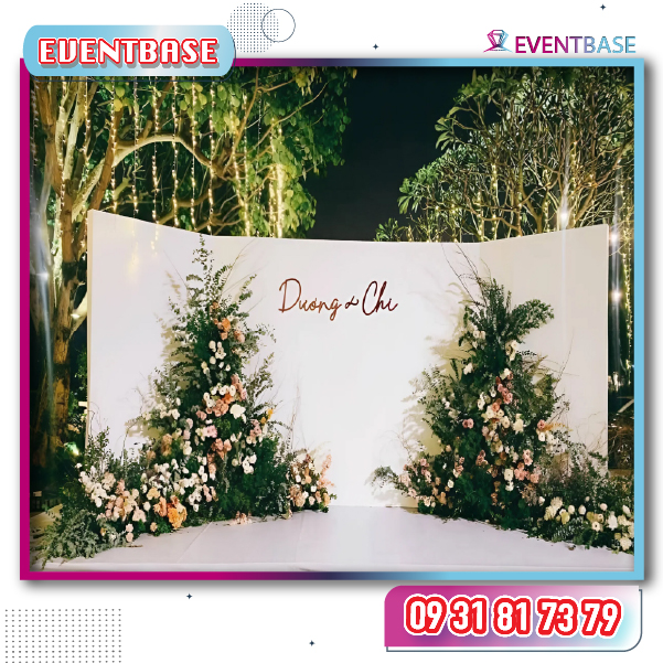 Decor trang trí photobooth đám cưới